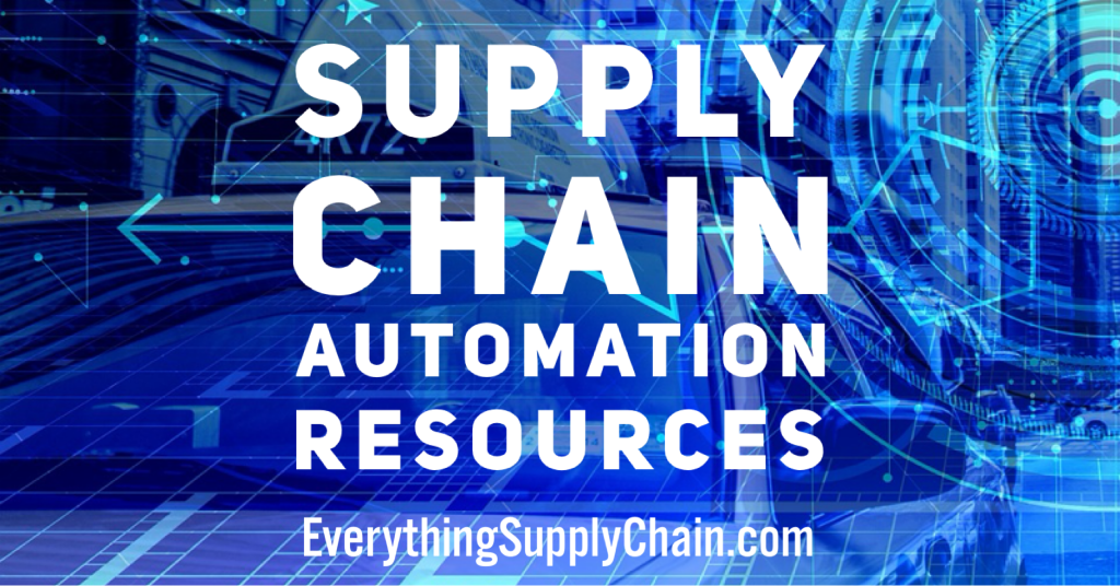 Supply Chain automation resources